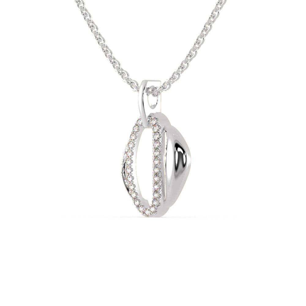 Jewelove™ Pendants Platinum Diamonds Pendant for Women JL PT P 1270