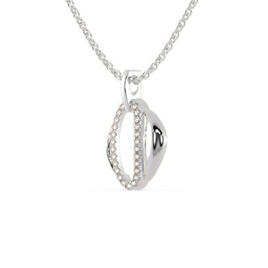 Jewelove™ Pendants Platinum Diamonds Pendant for Women JL PT P 1270