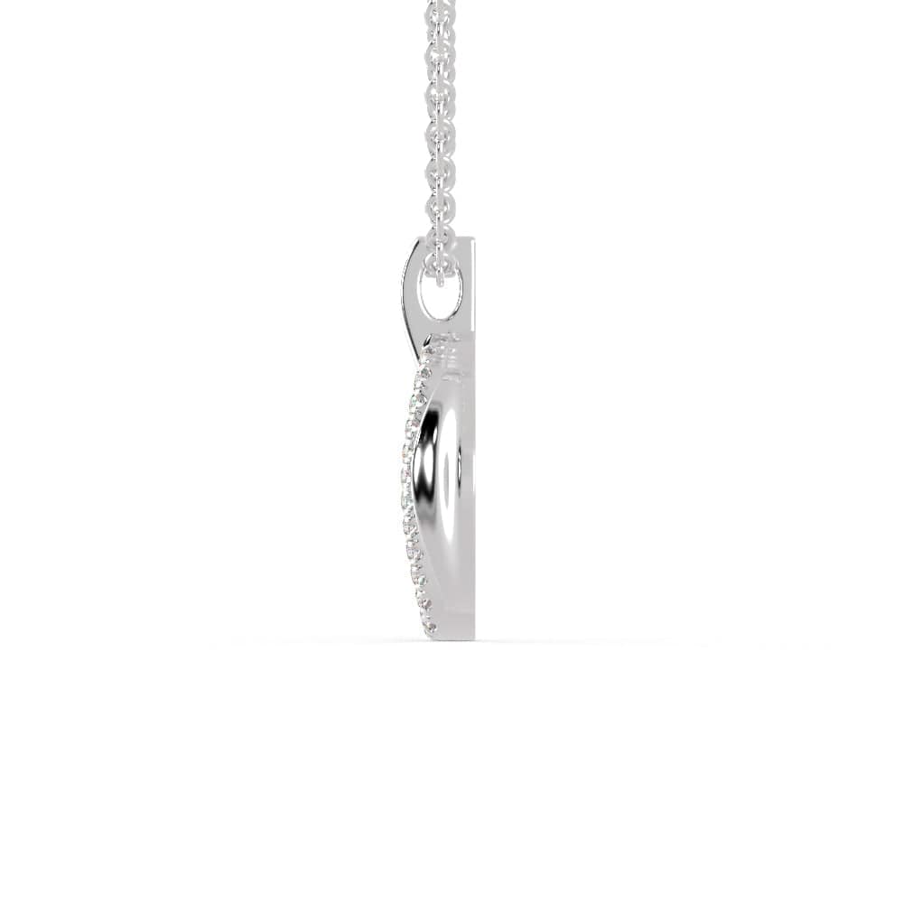 Jewelove™ Pendants Platinum Diamonds Pendant for Women JL PT P 1270