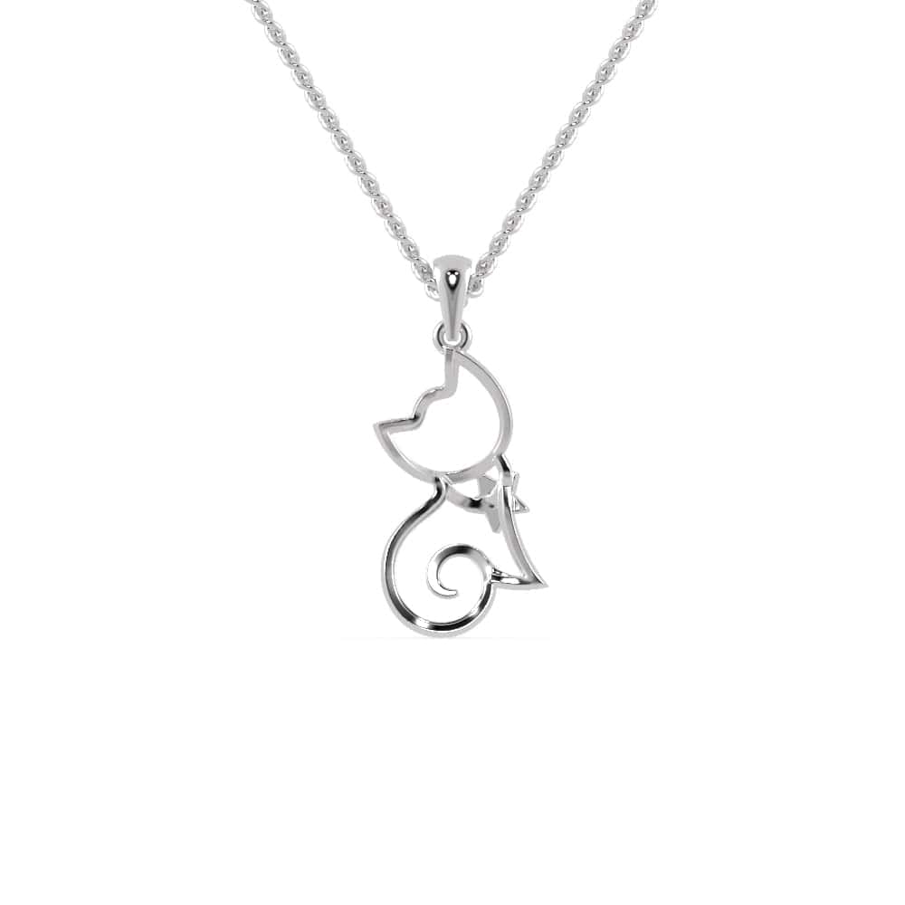 Sterling Silver Cat on a Moon Womens Girls Necklace Gift Idea for Her  Dainty Cute Cat Lover Cats Kitten Kitty Jewellery Gifts - Etsy
