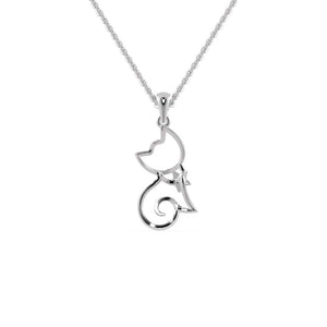 Jewelove™ Pendants SI IJ Platinum Diamonds Pendant for Women JL PT P 1274