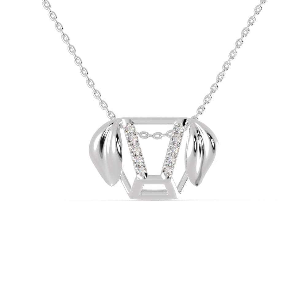 Jewelove™ Pendants SI IJ Platinum Diamonds Pendant for Women JL PT P 1280