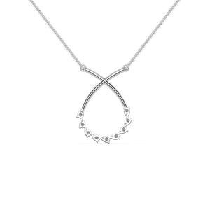 Jewelove™ Pendants Platinum Diamonds Pendant for Women JL PT P 1288