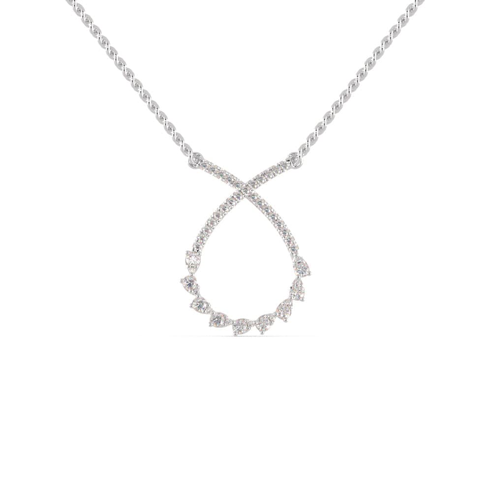 Jewelove™ Pendants SI IJ Platinum Diamonds Pendant for Women JL PT P 1288