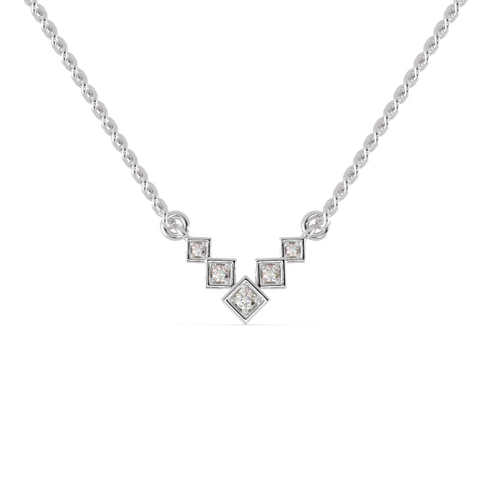 Jewelove™ Pendants SI IJ Platinum Diamonds Pendant for Women JL PT P 1290