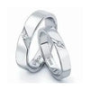 Jewelove™ Rings Platinum Engagement Rings with Small Single Diamonds SJ PTO 122