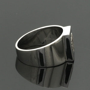 Jewelove™ Rings Men’s Band only Platinum Engraved Ring for Men JL PT 1390