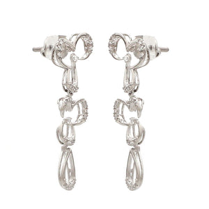 Jewelove™ Earrings Platinum Evara Diamond Earrings Set JL PT E 340