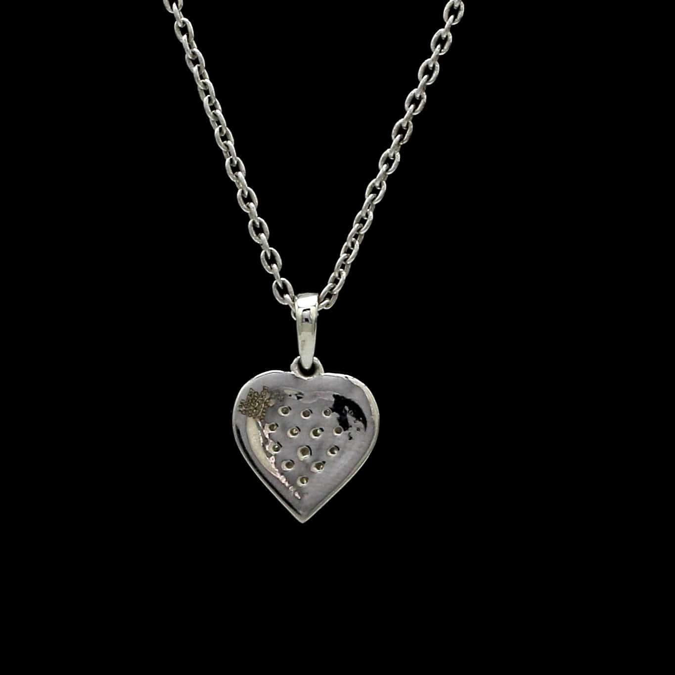 Jewelove™ Pendants Platinum Evara Diamond Heart Pendant for Women JL PT P 326