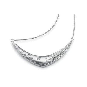 Jewelove™ Necklaces & Pendants Platinum Half Necklace with Diamonds SJ PTO N 14