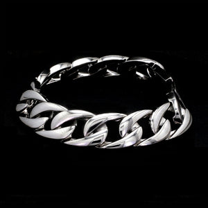 Jewelove™ Bangles & Bracelets 144 grams Platinum Heavy Bracelet for Men JL PTB 1183