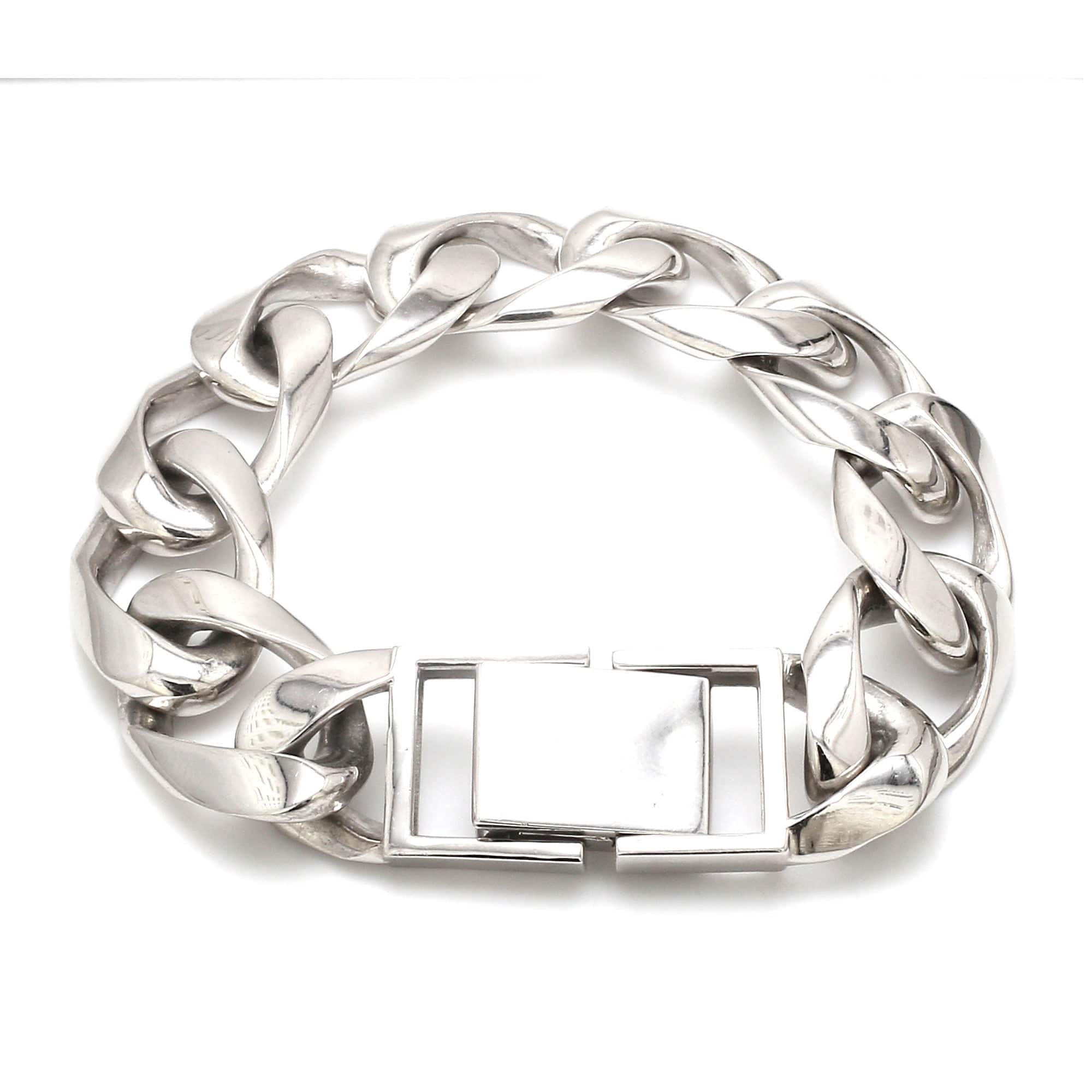 Jewelove™ Bangles & Bracelets Platinum Heavy Bracelet for Men JL PTB 1183-A