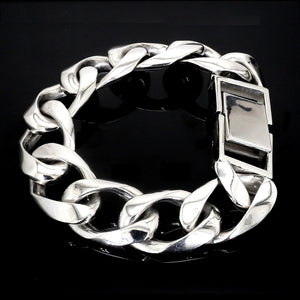 Jewelove™ Bangles & Bracelets Platinum Heavy Bracelet for Men JL PTB 1183-A