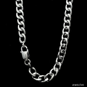 Jewelove™ Chains Platinum Heavy Chain for Men JL PT CH 1272