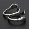 Jewelove™ Rings Platinum Hug Unisex Ring JL PT 938