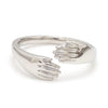 Jewelove™ Rings Platinum Hug Unisex Ring JL PT 938