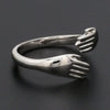 Jewelove™ Rings Platinum Hug Unisex Ring JL PT 938