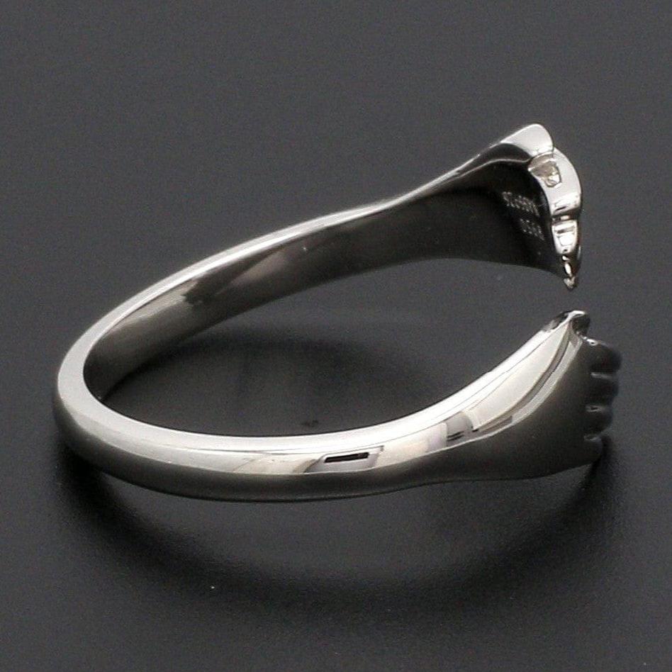 Jewelove™ Rings Platinum Hug Unisex Ring JL PT 938