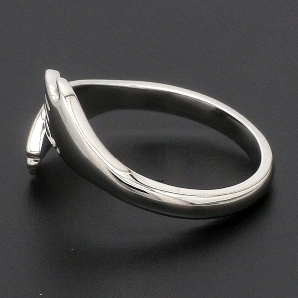 Jewelove™ Rings Platinum Hug Unisex Ring JL PT 938