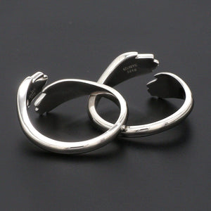 Jewelove™ Rings Platinum Hug Unisex Ring JL PT 938