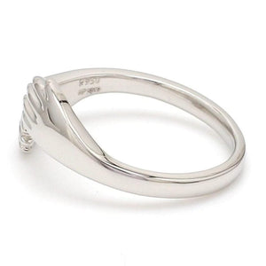 Jewelove™ Rings Platinum Hug Unisex Ring JL PT 938