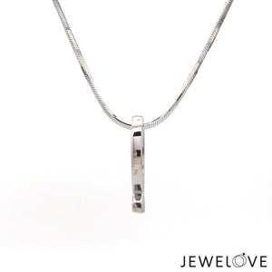 Jewelove™ Necklaces & Pendants Platinum Ichthys Pendant (Jesus Fish) JL PT P 330