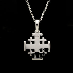 Jewelove™ Pendants Platinum Jerusalem Cross Pendant JL PT P 304