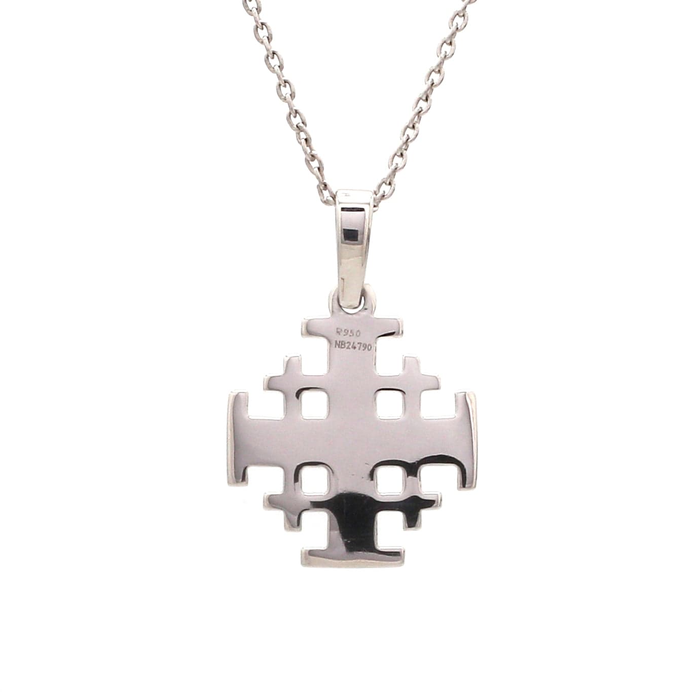 Jewelove™ Pendants Platinum Jerusalem Cross Pendant JL PT P 304