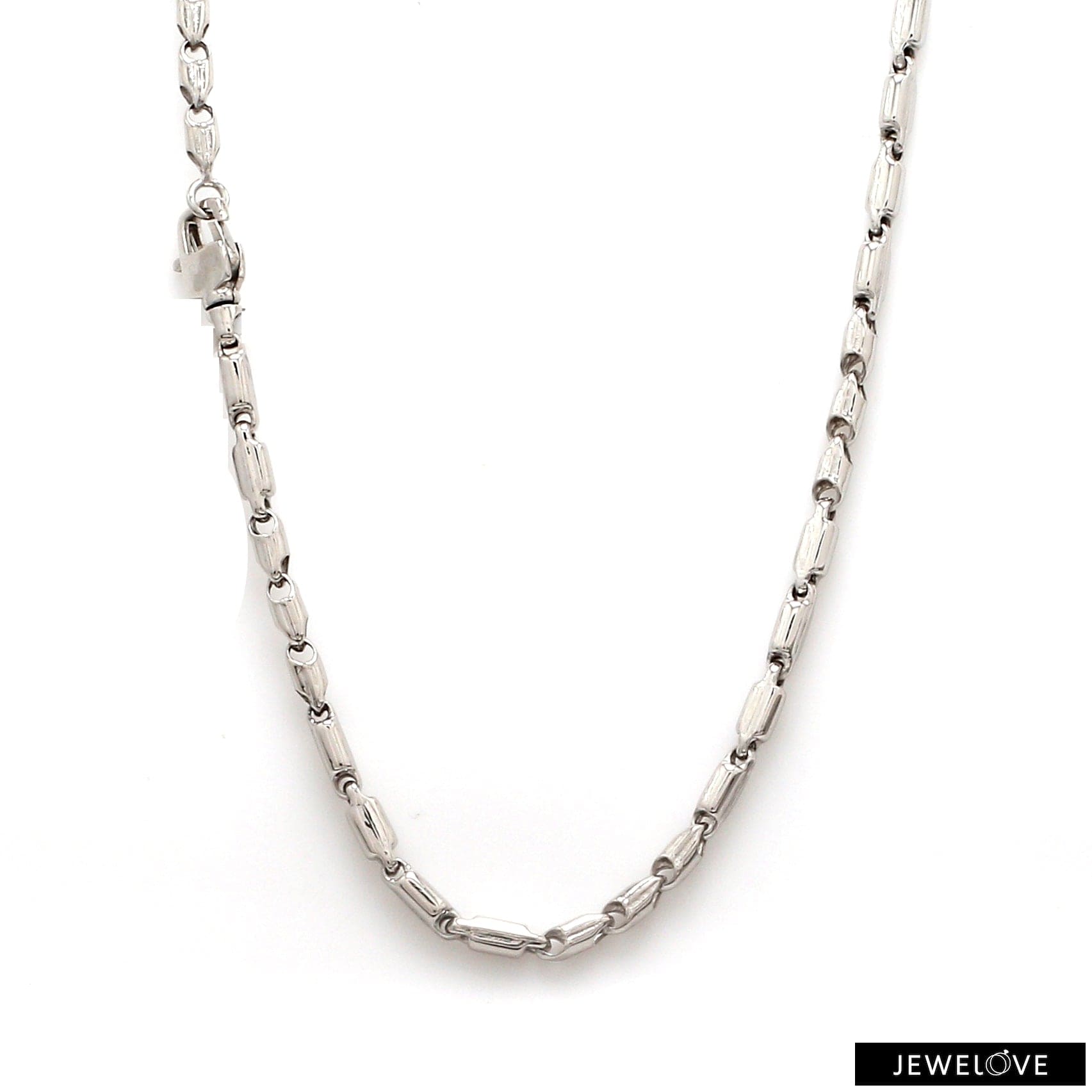 Jewelove™ Chains Platinum Links Chain for Men JL PT CH 1192