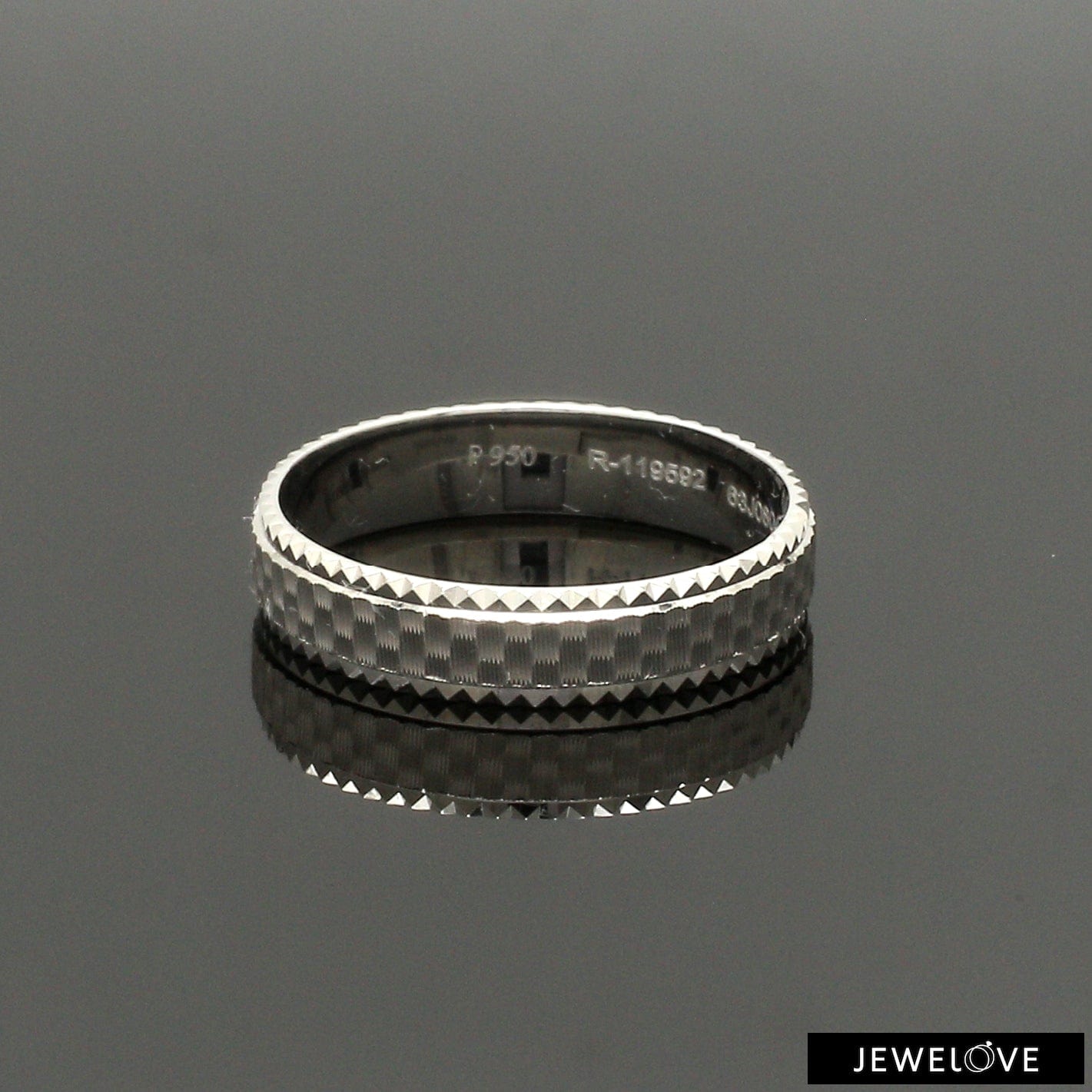 Platinum Love Bands for Women's JL PT 1306