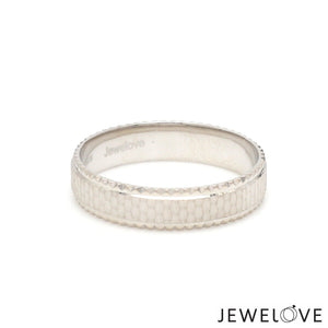 Platinum Love Bands for Men JL PT 1306