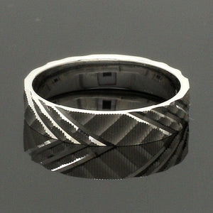 Jewelove™ Rings Platinum Love Bands for Couple JL PT 1307