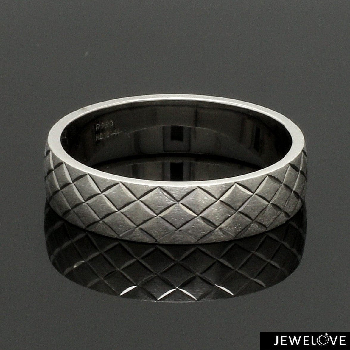 Jewelove™ Rings Platinum Love Bands JL PT 1322