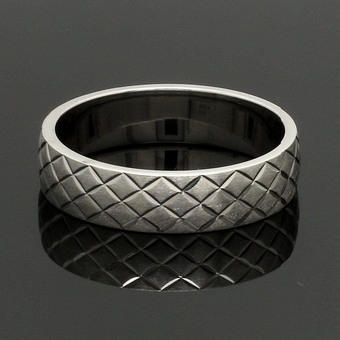 Jewelove™ Rings Men's Band only Platinum Love Bands JL PT 1322