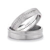 Jewelove™ Rings Platinum Love Bands with Neo Full Eternity SJ PTO 105