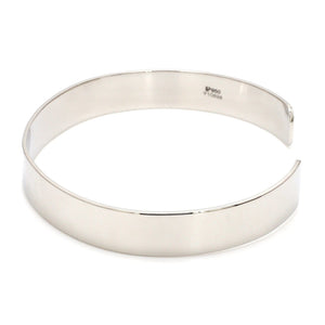 Jewelove™ Bangles & Bracelets 40 grams Platinum Open Kada for Men JL PTB 626 - Hi-Polish