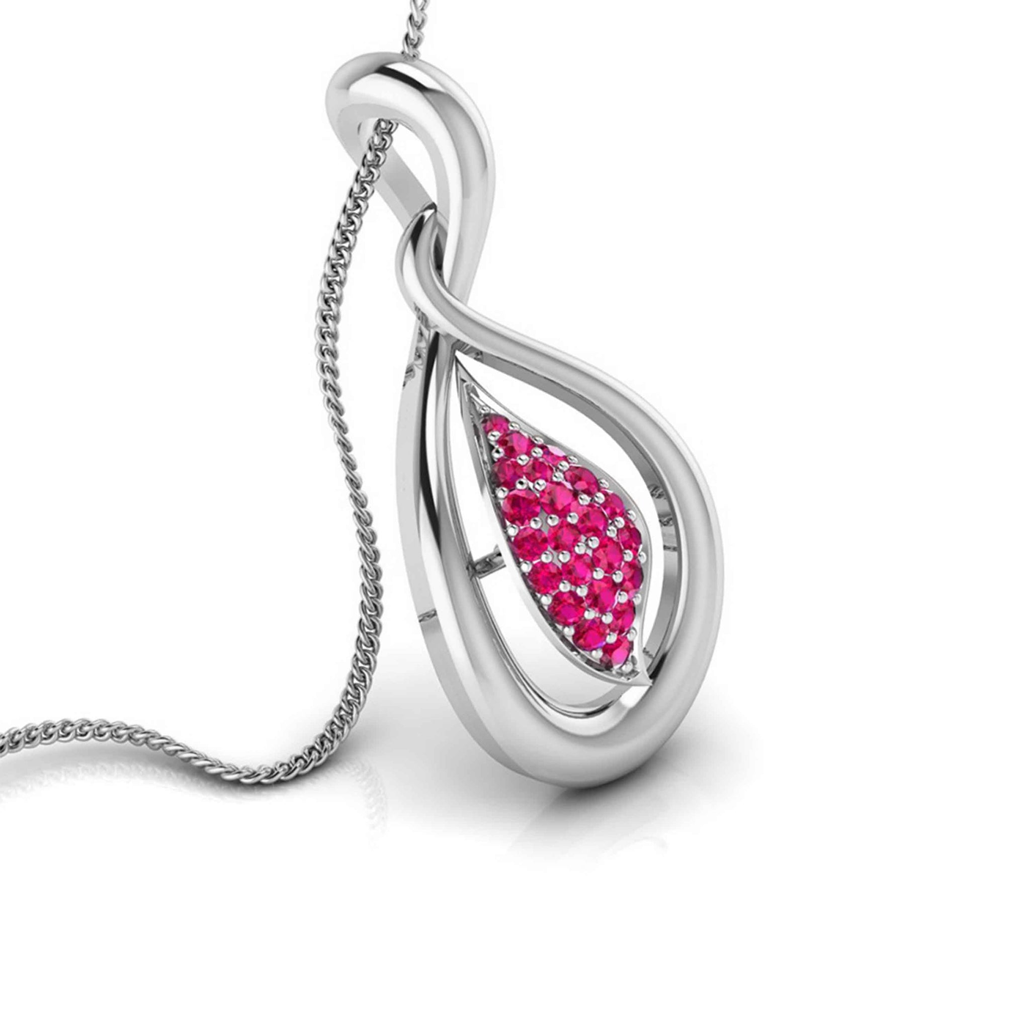 Jewelove™ Pendants Platinum Pendant for Women JL PT P NL8635