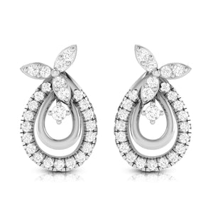 Jewelove™ Pendants & Earrings only Earrings Platinum Pendant Set with Diamonds JL PT P 5