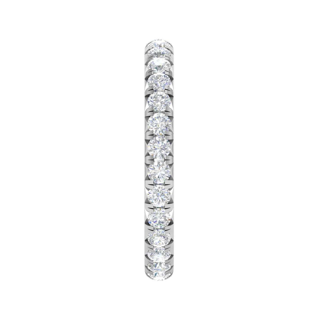 Jewelove™ Rings Platinum Ring With Diamonds for Women JL PT ET RD 105