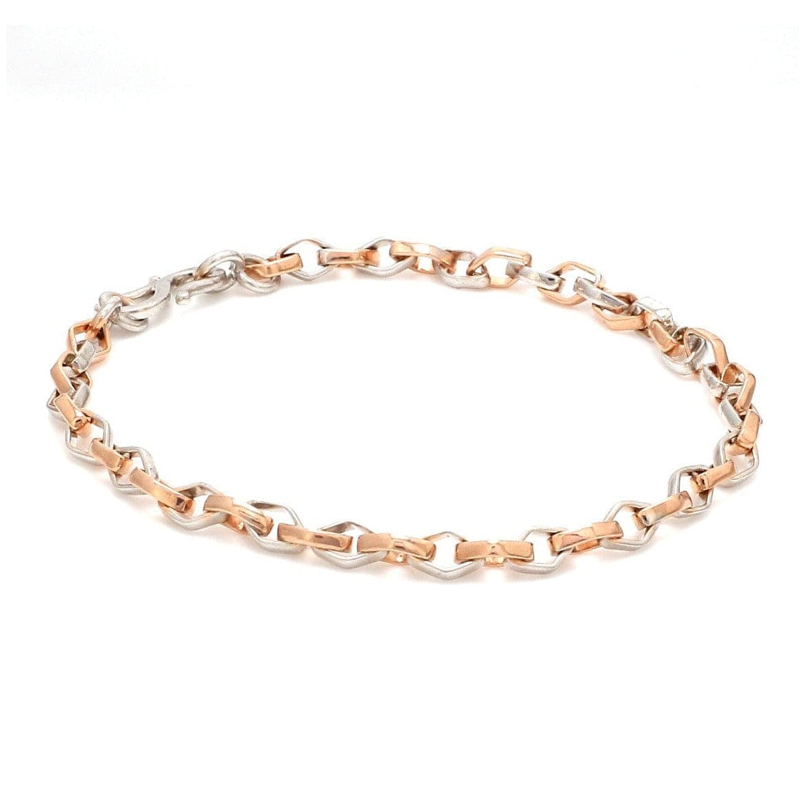 Jewelove™ Bangles & Bracelets Platinum Rose Gold Bracelet for Men JL PTB 1043