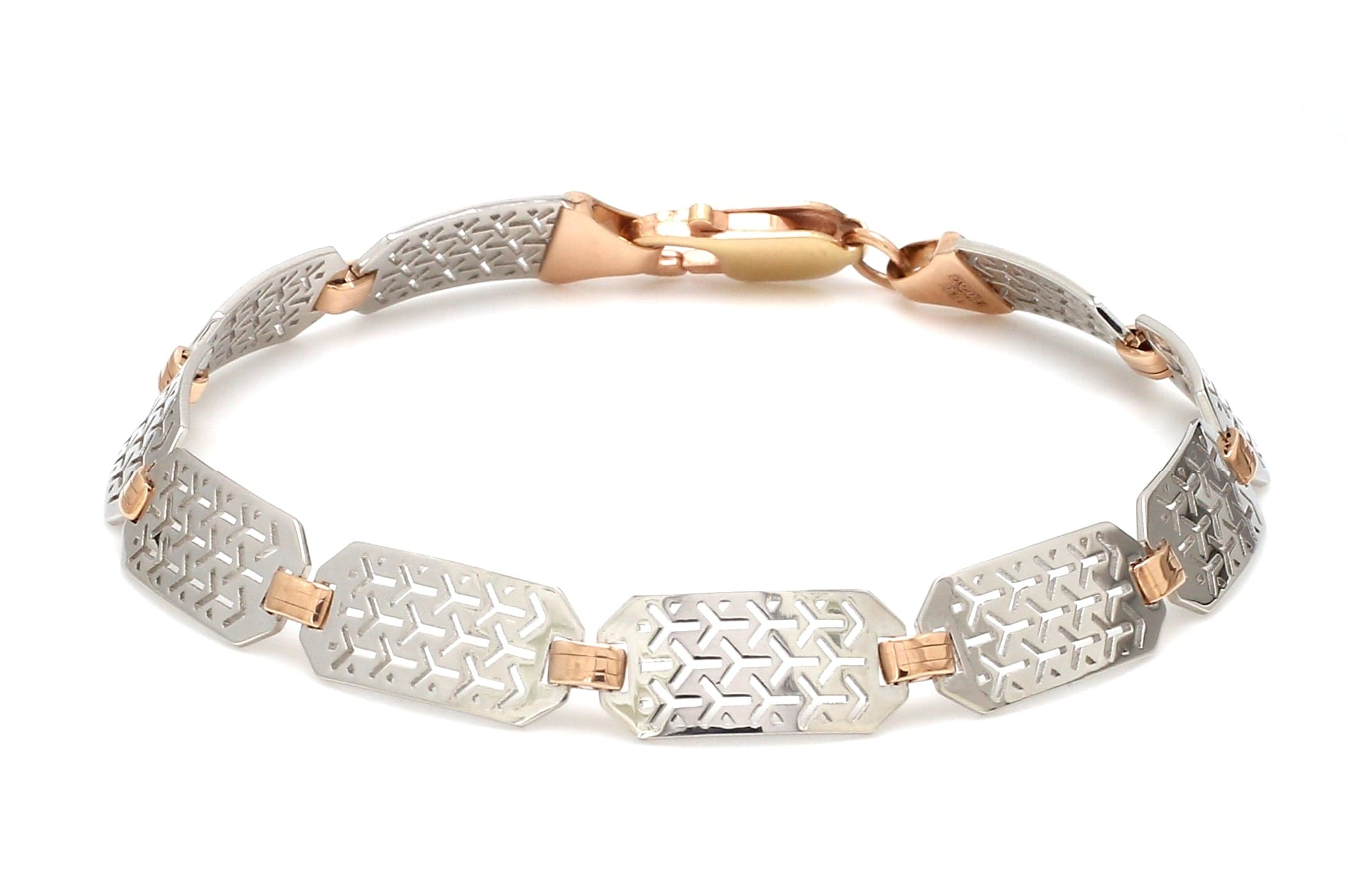 ROSE GOLD BRACELET BY JEWELROOF | Rose gold jewelry, Rose gold bracelet,  Gold
