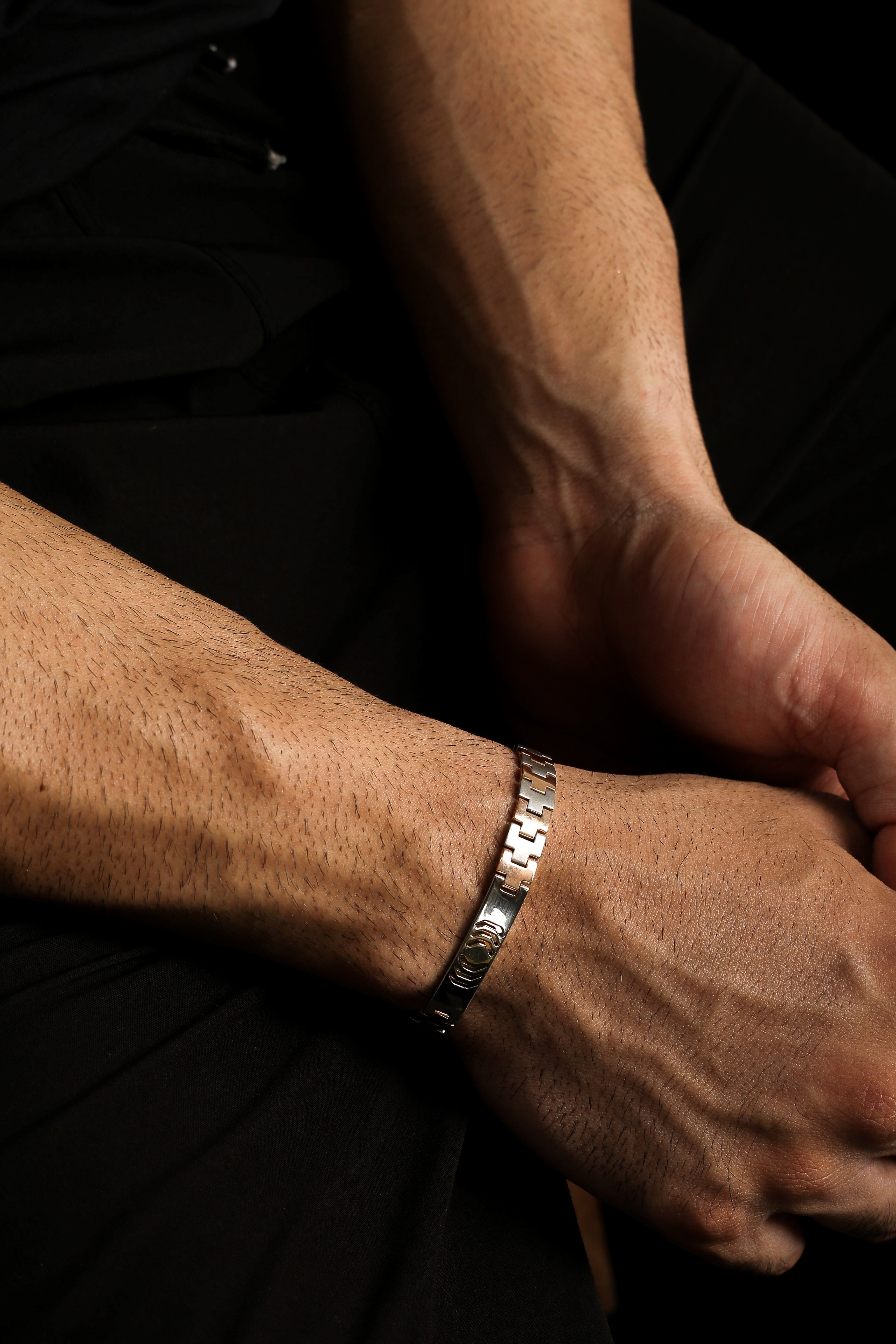 Minimal Solid Copper Bracelet For Men. Great Healer | Harbour UK Bracelets  | Wolf & Badger