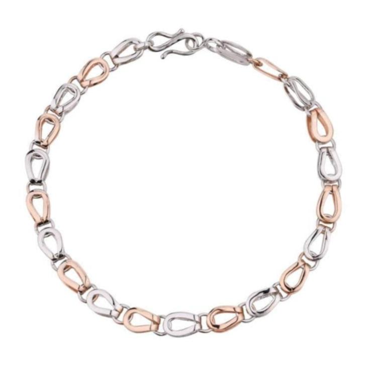 Jewelove Platinum & Rose Gold Bracelet for Men JL PTB 701