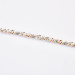 Jewelove™ Bangles & Bracelets Platinum & Rose gold Bracelet JL PTB 702