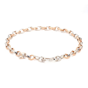 Jewelove™ Bangles & Bracelets Platinum & Rose gold Bracelet JL PTB 854