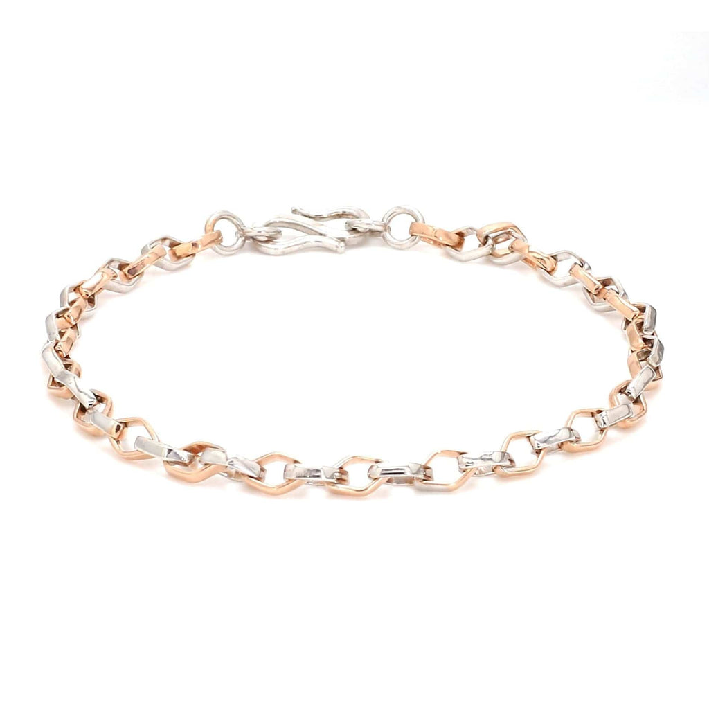 Jewelove™ Bangles & Bracelets Platinum & Rose gold Bracelet JL PTB 854