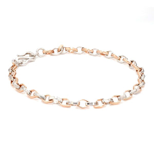 Jewelove™ Bangles & Bracelets Platinum & Rose gold Bracelet JL PTB 854