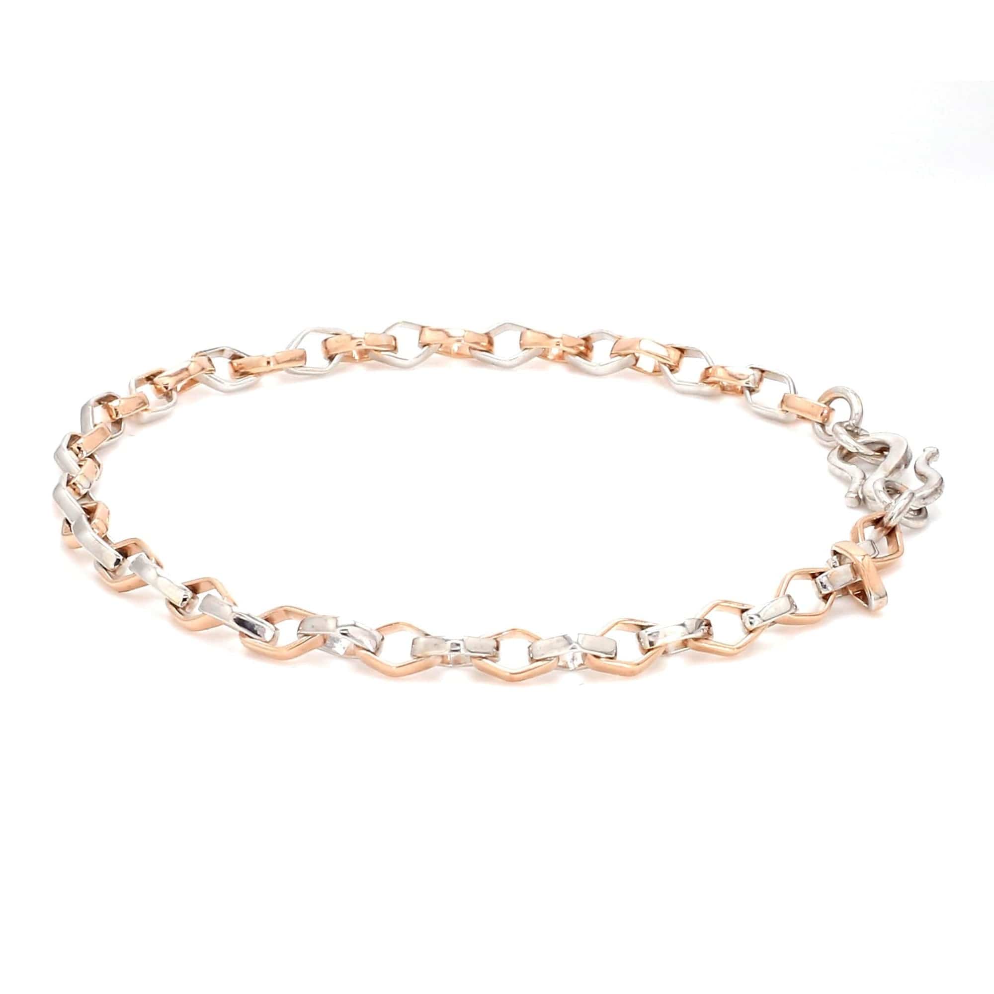 Jewelove™ Bangles & Bracelets Platinum & Rose gold Bracelet JL PTB 854