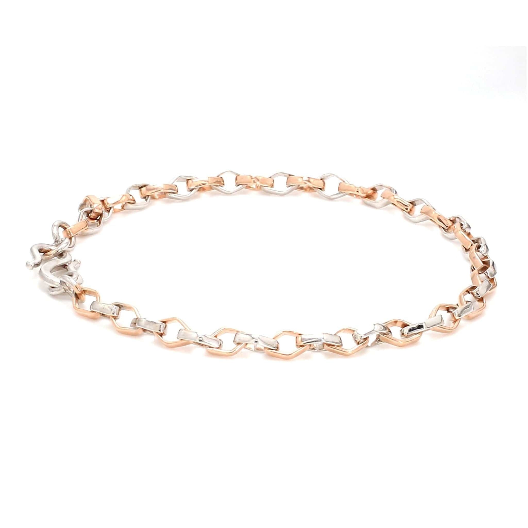 Jewelove™ Bangles & Bracelets Platinum & Rose gold Bracelet JL PTB 854