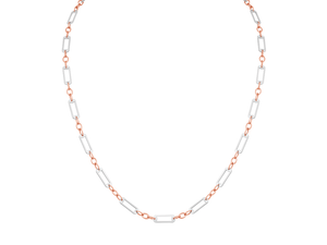 Jewelove™ Chains Platinum & Rose Gold Chain for Men JL PT CH 0317